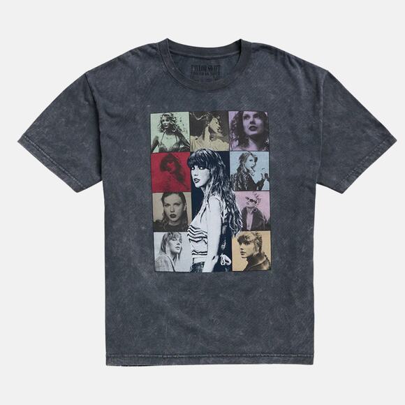 NWT The Eras International Tour Mineral Wash Gray T-Shirt sz 2XL RARE - Picture 1 of 6